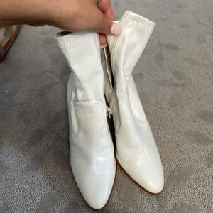 Dolce vita white boots